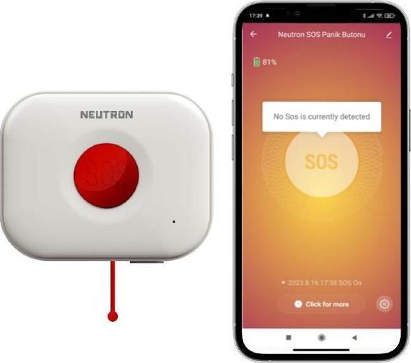 Neutron Wifi SOS Panik Acil Butonu - Image 1