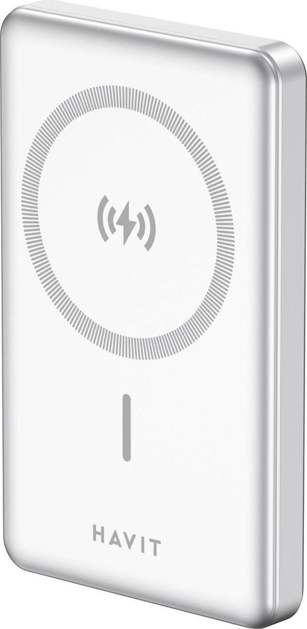 Havit 10000mAh Magsafe Manyetik Kablosuz Powerbank Ultra İnce 20W, Iphone Uyumlu - Image 1