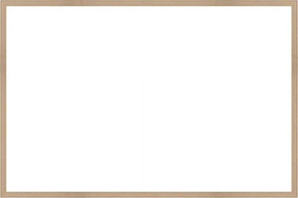 Panda Yazı Tahtası Naturel Ahşap Çerçeve 60X90 Cm Pan-227 - Image 1