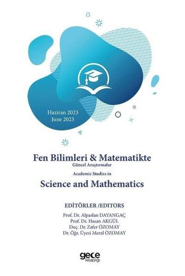 Fen Bilimleri & Matematikte Güncel Araştırmalar Academic Studies In Science and Mathematics - Hazira - Gece Kitaplığı - Image 1
