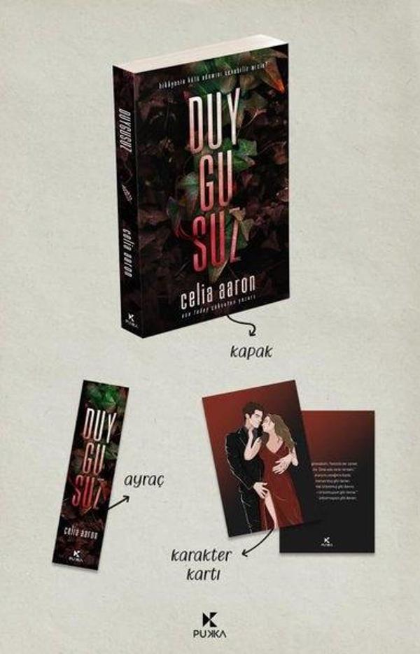 Duygusuz - Ayraç ve Karakter Kartı Hediyeli - Pukka Yayınları - Image 1