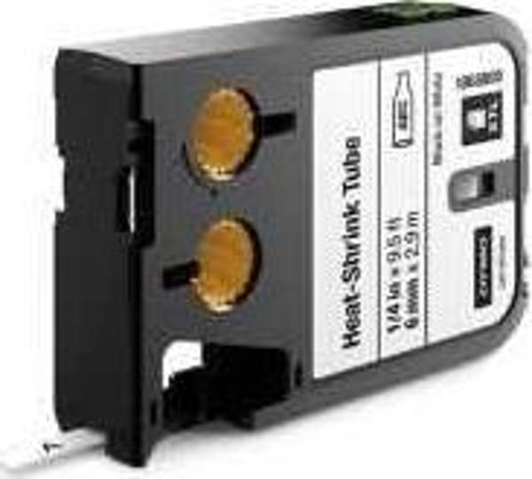 Dymo Xtl Isıyla Küçülen Etiketi 6 Mm X 2.7 M Beyaz/Siyah - Image 1