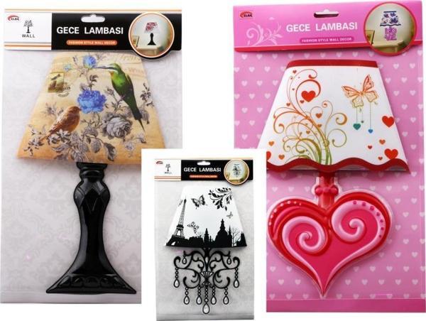 Elba Led Aydınlatmalı Desenli Duvar Sticker Ed-231  - Image 1