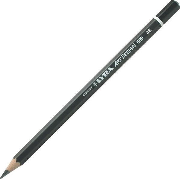 Lyra 4B Dereceli Kurşun Kalem Rembrandt Art Design L1110104 (12 Li Paket) - Image 1