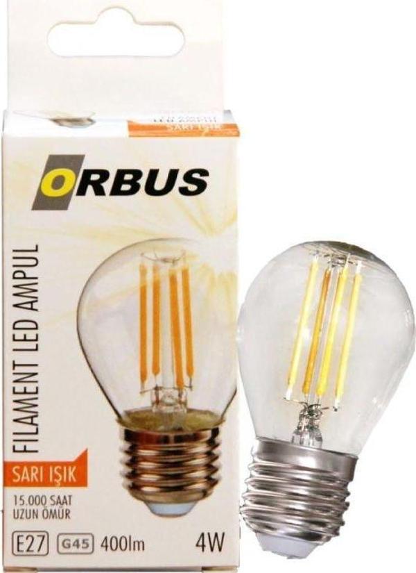 Orbus ORB-GC45 4 W E27 400 Lümen Filament Led Ampul - Image 1