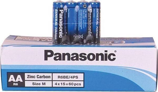 Panasonic Çinko Karbon Kalem Pil (Aa) R6Be/4S (60 Lı Kutu) - Image 1