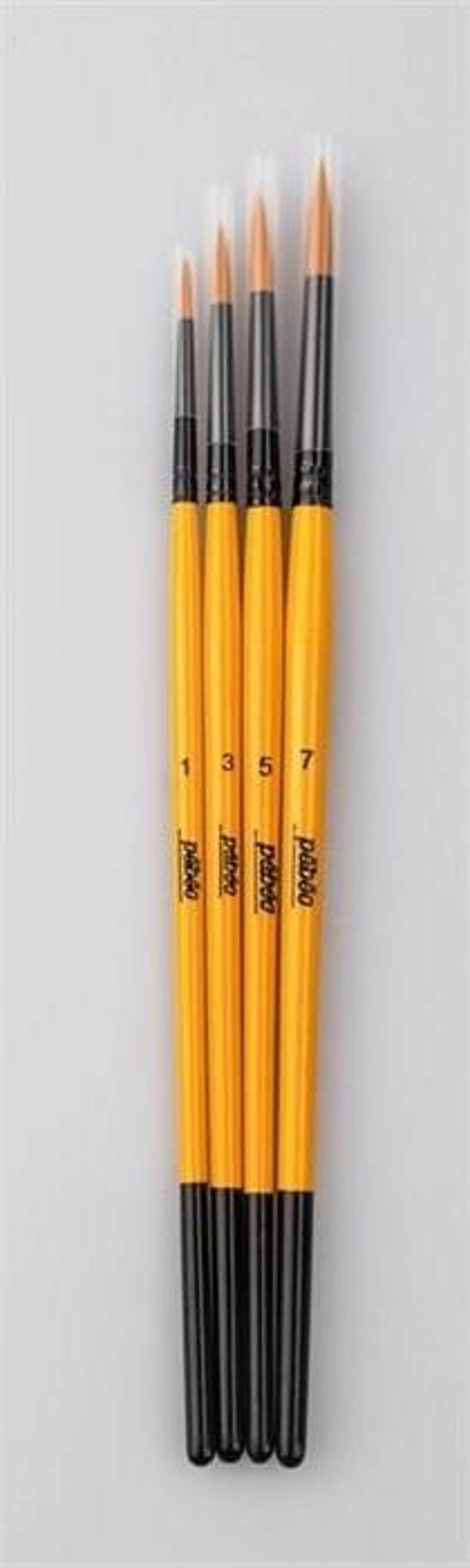 Pebeo Sulu Boya Fırça Seti No:1-3-5-7 (4 Lü Set-1) - Image 1
