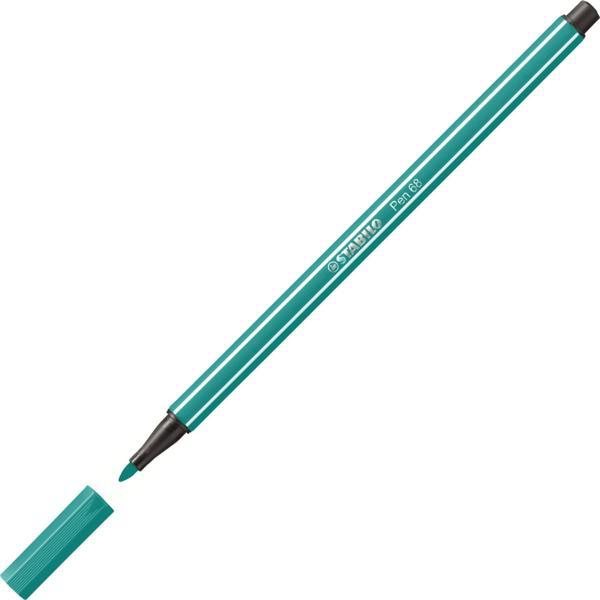 Stabilo Keçe Uç Kalem Turkuaz Mavisi 10 Lu 68-51 (1 Paket 10 Adet) - Image 1