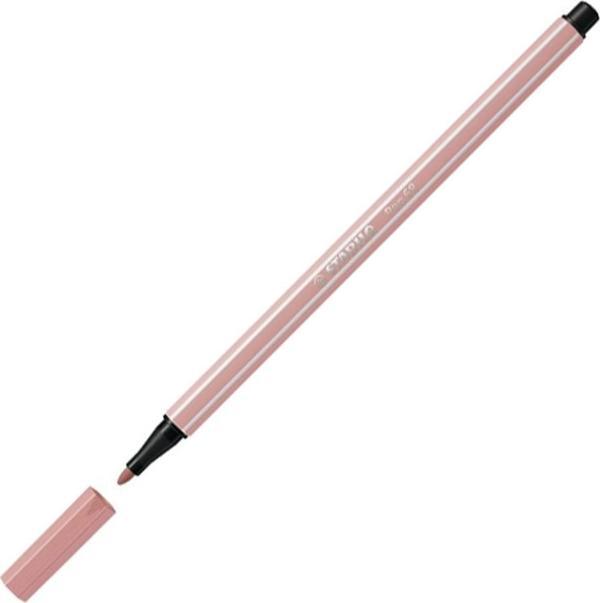 Stabilo Keçe Uçlu Boya Kalemi 1 Mm Köpüklü Pembe 68/28 (10 Lu Paket) - Image 1