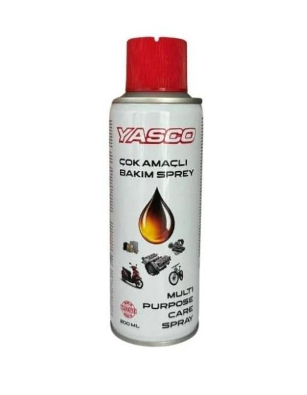 Yasco WD40 Çok Amaçlı Bakım ve Yağlayıcı Sprey 200ML - Image 1
