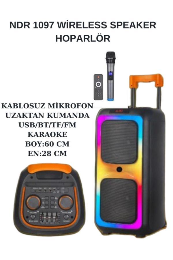 Teknoloji Gelsin Taşınabilir Büyük Boy Portatif Profosyonel Bt Hoparlör Speaker - Image 1