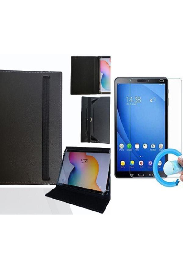 Buffay Lenovo Tab 2 A7-10 7" Tablet Uyumlu Standlı Tablet Kılıfı + Nano Ekran Koruyucu - Image 1