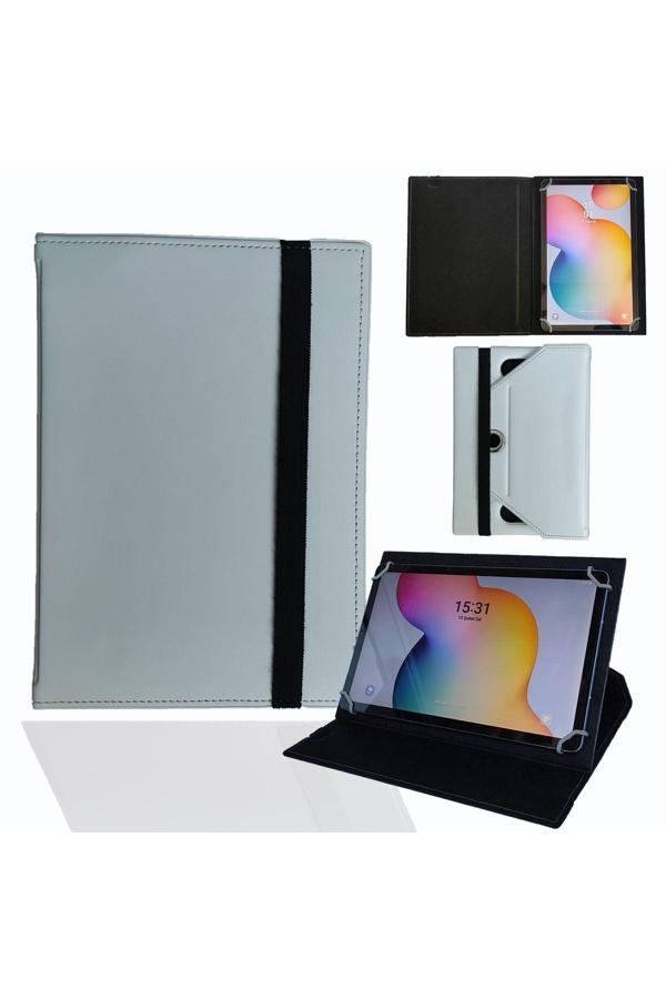 Buffay Lenovo Tab 10 10.1" Ips Za1U0062Tr  Tablet Uyumlu Standlı Üniversal Kapaklı Tablet Kılıfı - Image 1