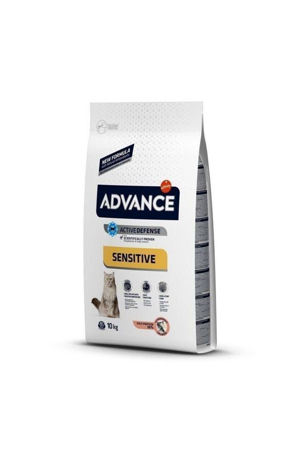 Sensitive Somonlu Yetişkin Kedi Maması 10 Kg - Image 1