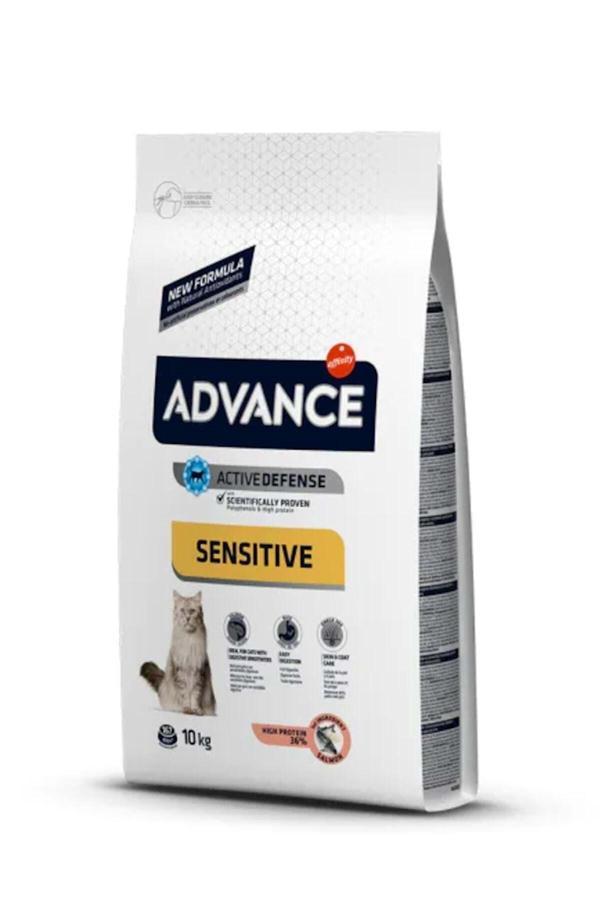 Sensitive Somonlu Yetişkin Kedi Maması 10 Kg - Image 1