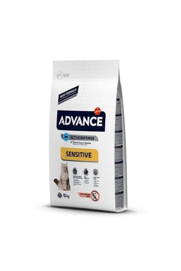 Sensitive Somonlu Yetişkin Kedi Maması 10 Kg - Image 1