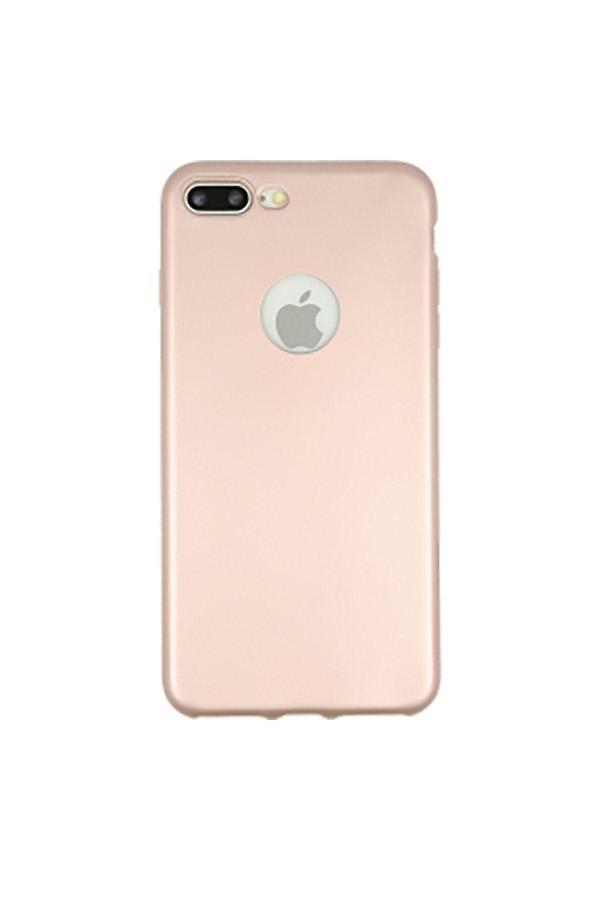 Buffay Uyumlu Iphone 8 Plus Premium Silikon Kılıf Rose Gold - Image 1
