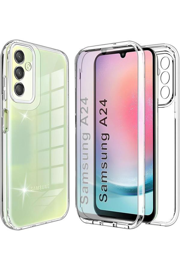 Buffay Samsung Galaxy A24 Çift Taraflı Silikon Kılıf - Image 1