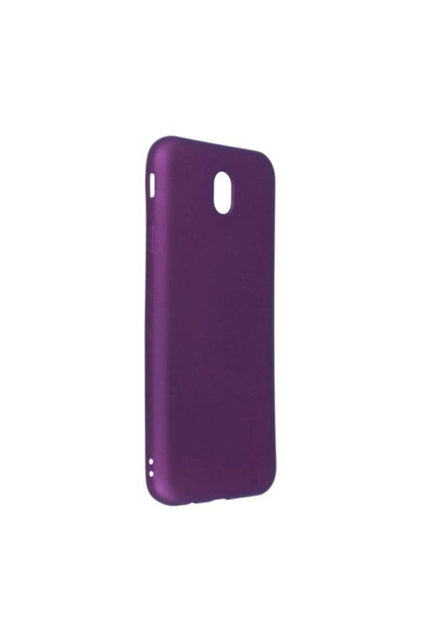 Buffay Samsung Galaxy J3 Pro Premium Silikon Kılıf Mor - Image 1