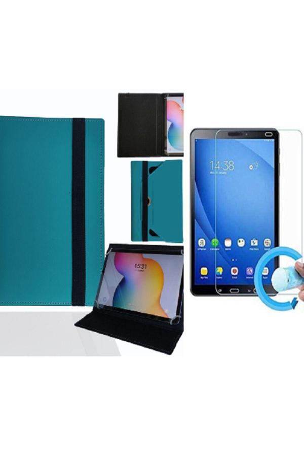 Buffay Vestel Triangle 10.1" Tablet Uyumlu Standlı Tablet Kılıfı + Nano Ekran Koruyucu - Image 1