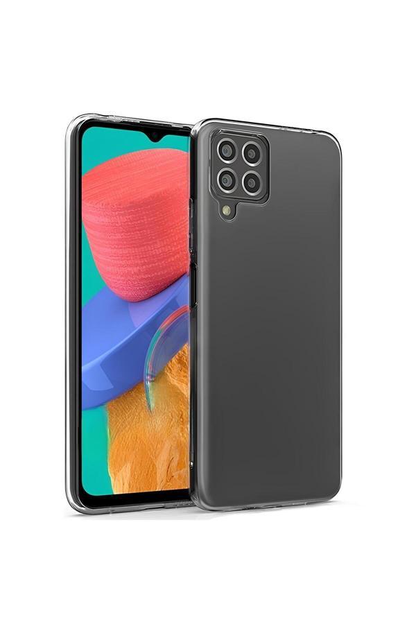 Buffay Samsung Galaxy M33 Premium Silikon Kılıf Şeffaf - Image 1