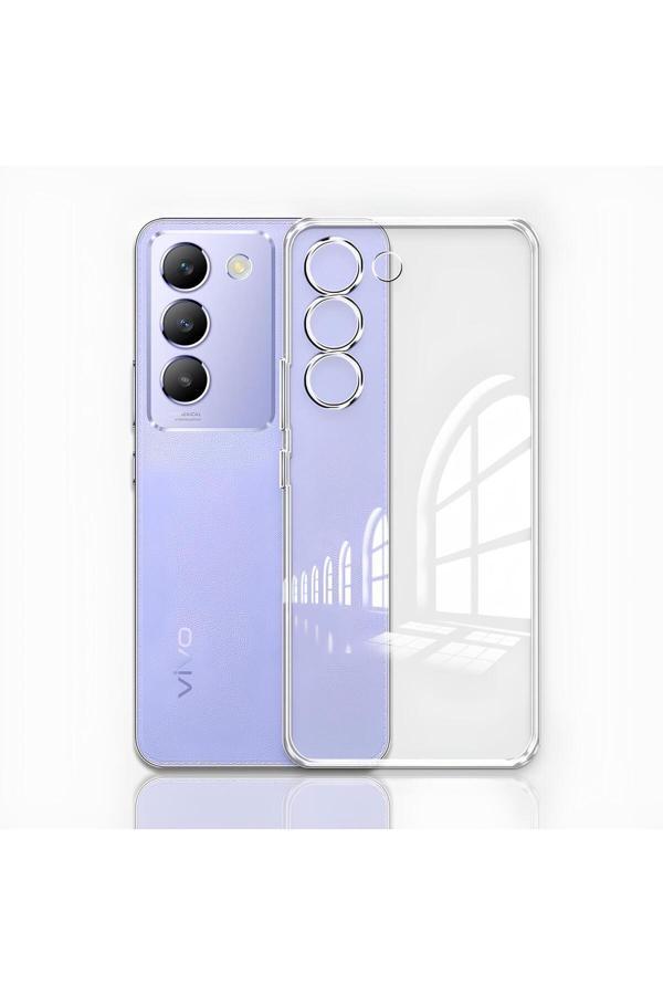 Buffay Vivo V30 Lite Premium Şeffaf Silikon Kılıf - Image 1