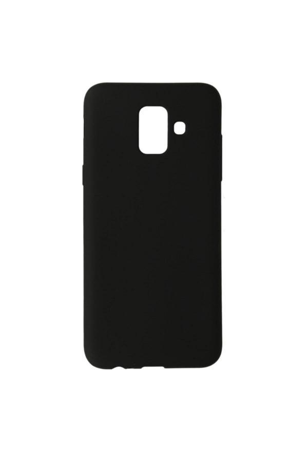 Buffay Samsung Galaxy A6 2018 (A600) Premium Silikon Kılıf Siyah - Image 1