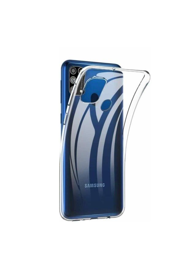 Buffay Samsung Galaxy A21S Premium Silikon Kılıf Şeffaf - Image 1