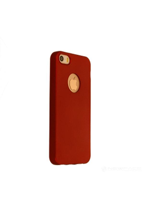 Buffay Iphone 5G Premium Silikon Kılıf Bordo Uyumlu - Image 1