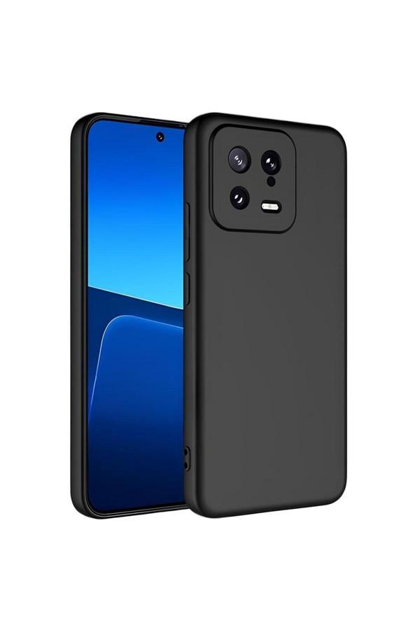 Buffay Xiaomi Mi 13 Pro - 13 Premium Silikon Kılıf Siyah - Image 1