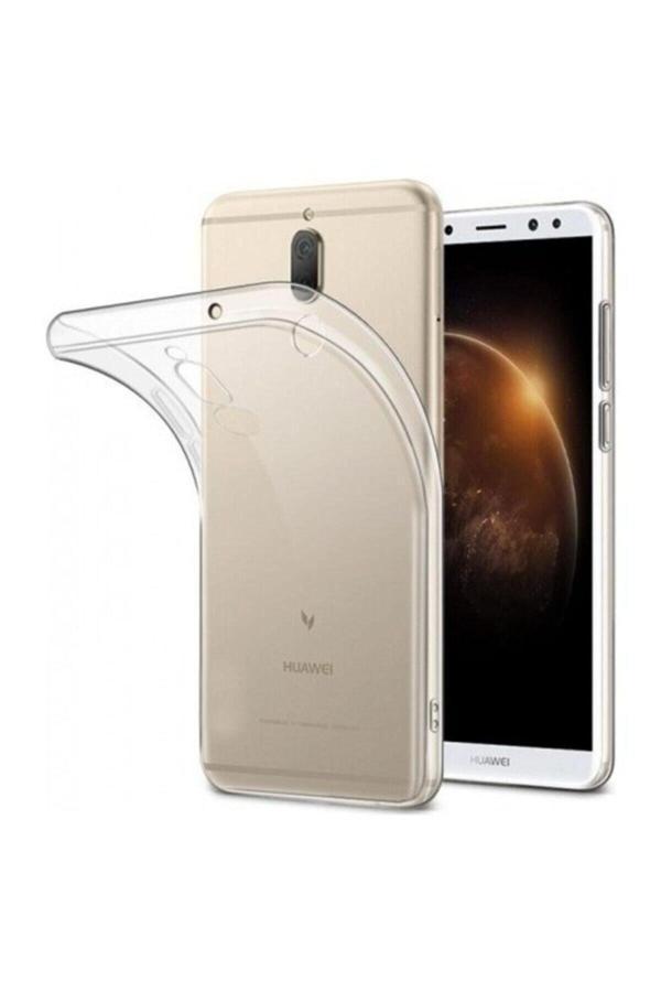 Buffay Huawei Mate 10 Lite Premium Silikon Kılıf Şeffaf - Image 1