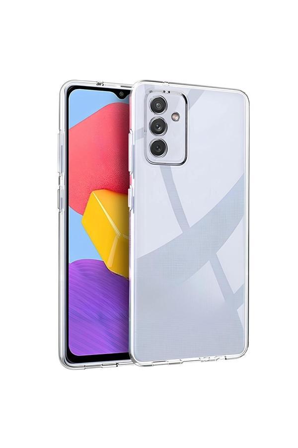 Buffay Samsung Galaxy M13 Premium Silikon Kılıf Şeffaf - Image 1