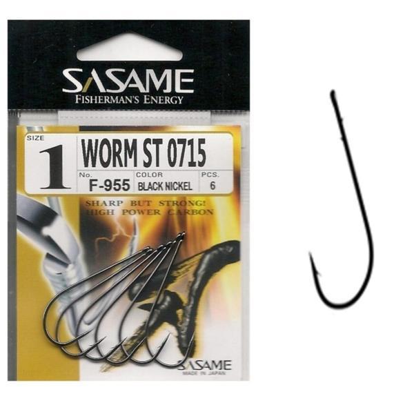 Sasame Worm F-955 Serisi Olta İğnesi 1 - Image 1