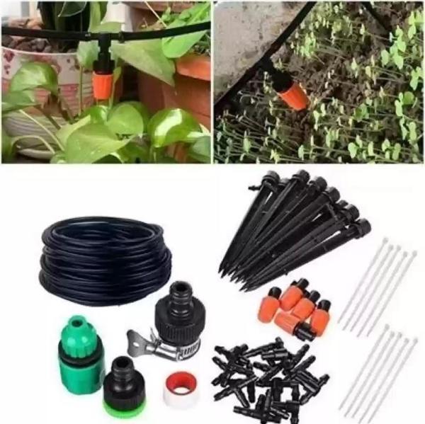 ZHL Tools 15 Metre Bağ Bahçe Damla Sulama Borusu Sulama Hortumu Seti - Image 1