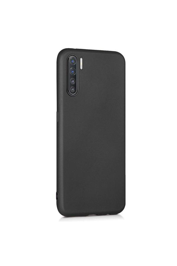 Buffay Oppo A91 Premium Silikon Kılıf Siyah - Image 1