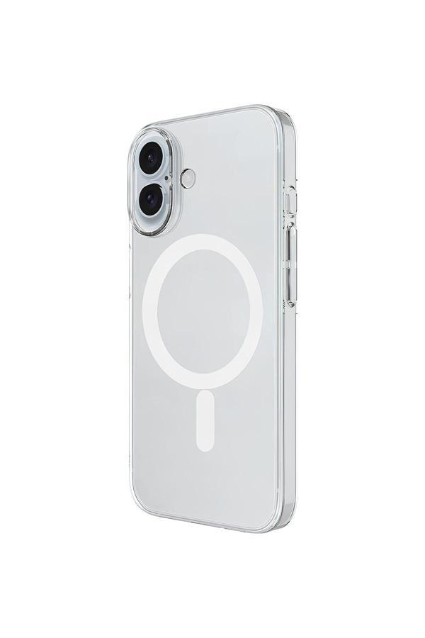 Buffay İphone 16 Plus Şeffaf Mika Sararmaz Magsafe Kılıf - Image 1