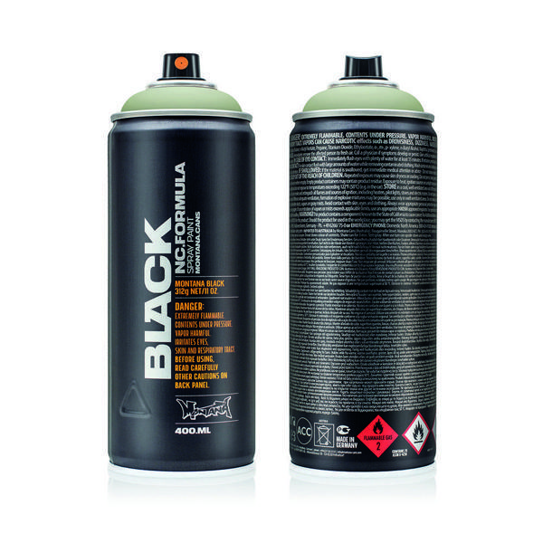 Montana Black Sprey Boya 400ml Hannibal BLK6910 - Image 1