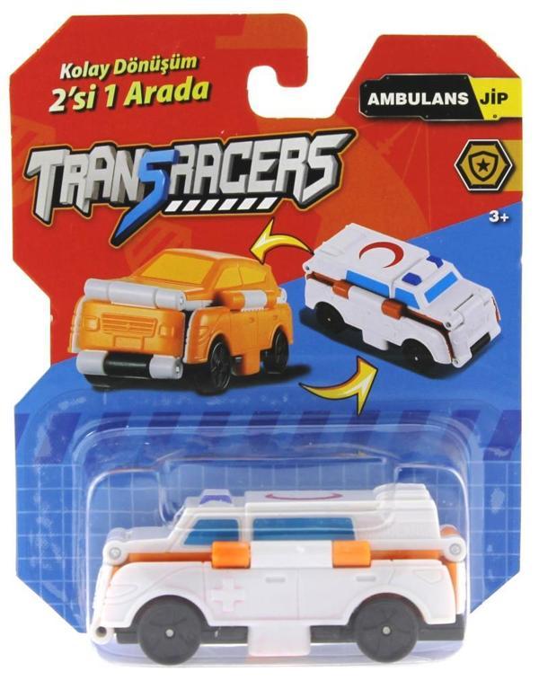 Transracers Dönüşen Arabalar Ambulans - Jip - Image 1