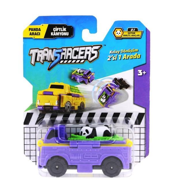 Transracers Dönüşen Araçlar Panda Aracı / Çiftlik Kamyonu - Image 1