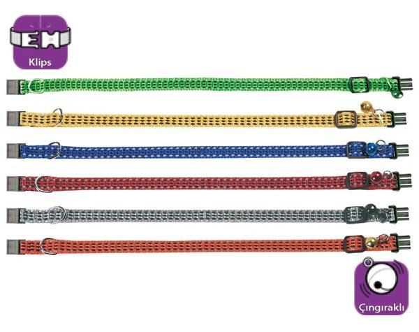 Karlie Kedi Tasma Çing. 25-35Cm Karişik Renkli - Image 1