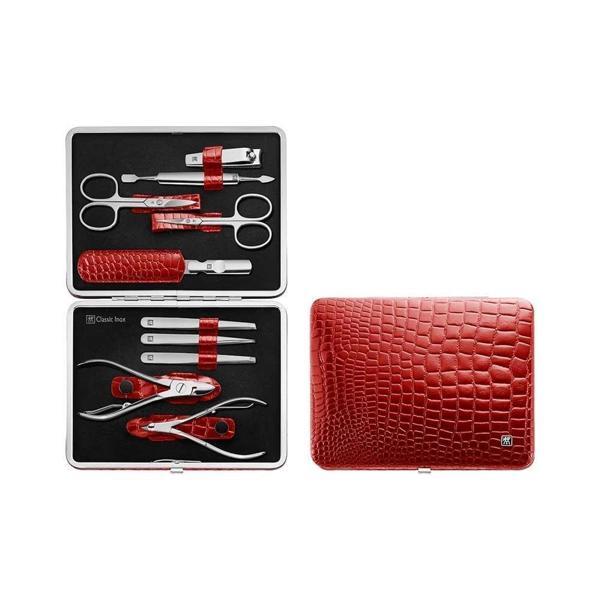 Zwilling Classic Dana Derisi Manikür Seti 10 Parça Kırmızı   - Image 1