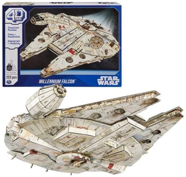 4D Build Star Wars Millennium Falcon 3D Model Seti 223 Adet - Image 1