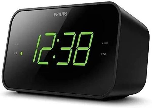 PHILIPS Yatak Odası için Dijital Çalar Saat Radyo FM Radyo - Image 1