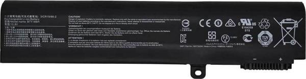 MSI GE72VR, GE72MVR-7RG, GE72VR 6RF Batarya ile Uyumlu Pil, BTY-M6H 4400 mAh - Image 1