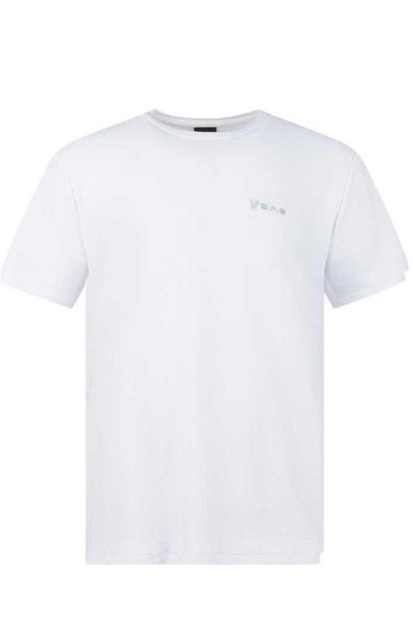 2AS Kalei Sıfır Yaka T-Shirt Beyaz - Image 1
