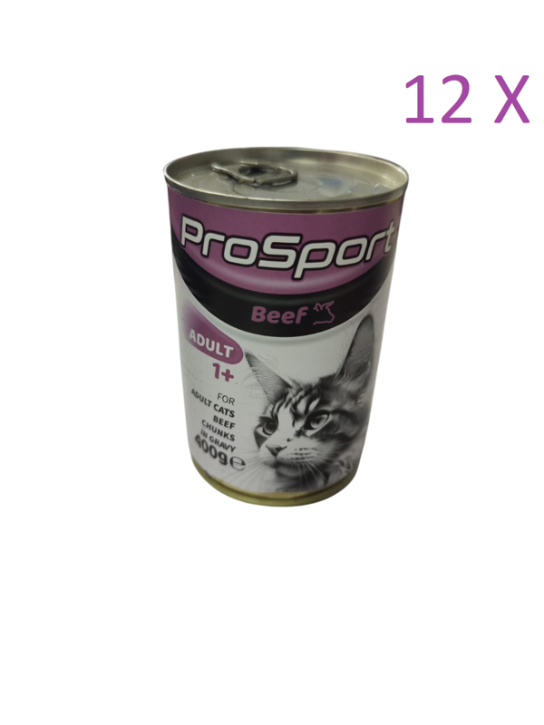Prosport Dana Etli Kedi Konservesi 400 gr 12 Adet - Image 1