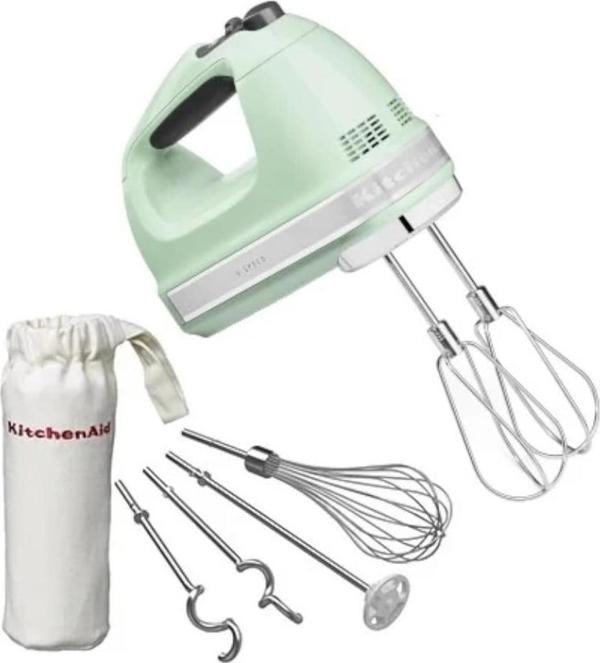 KitchenAid 5KHM9212EPT 9 Hızlı El Mikseri Yeşil - Image 1