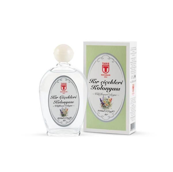 Tariş Kır Çiçekleri Kolonyası 200 ml Cam Şişe - Image 1