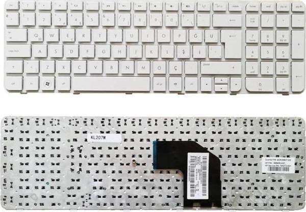 HP g6-2301et Klavye ile Uyumlu Beyaz - Image 1