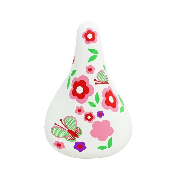 16 - 20 Jant Kız Çocuk Bisikleti Selesi Çiçekli 14x23 cm - Image 1